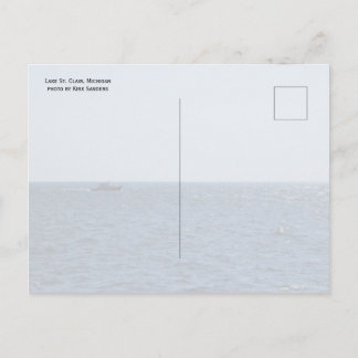 Cruising on Lake St. Clair Vykort