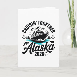 Cruising Together 2026 Alaska-resa Matchande grupp Kort