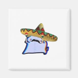 Crumb Cat Cuptoast Funny Dancing Meme Magnet