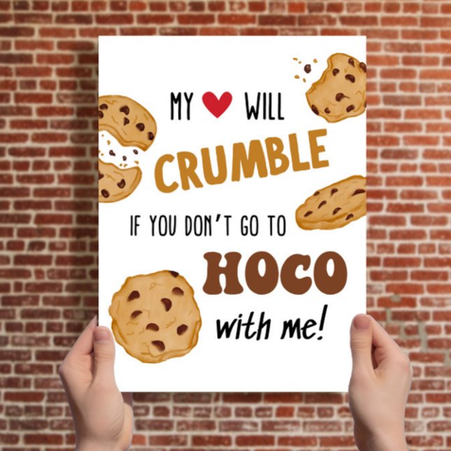 Crumble Cookies Homecoming Frieri tecken Poster (Skapare uppladdad)