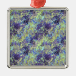 Crumged Lavender Struktur Julgransprydnad Metall