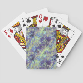 Crumged Lavender Struktur Spelkort