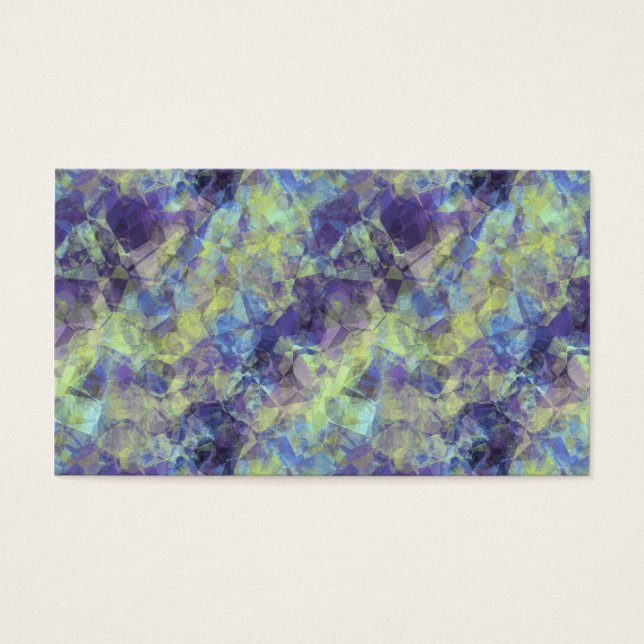 Crumged Lavender Struktur Visitkort (Framsidan)