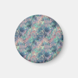Crumged Sunset Blue Struktur Magnet