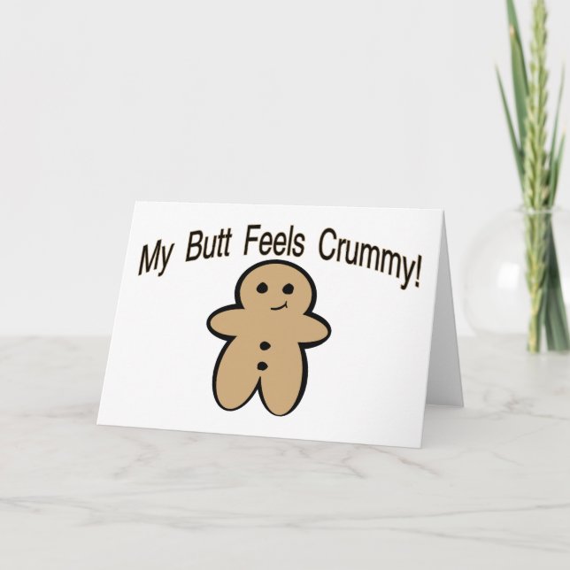 Crummy Butt Kort (Framsida)