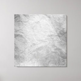 CRUMPED PAPPER SILVER GRÅTT GRAYS VITE DIGITAL TEM CANVASTRYCK