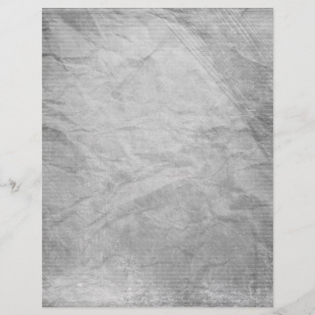 CRUMPED PAPPER SILVER GRÅTT GRAYS VITE DIGITAL TEM REKLAMBLAD (Framsidan)