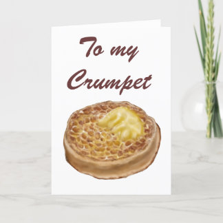 Crumpet gratulationskort kort