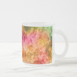 Crumpled Tropical Struktur Frostad Glasmugg