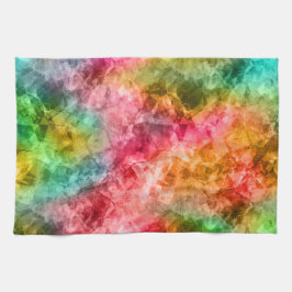 Crumpled Tropical Struktur Kökshandduk