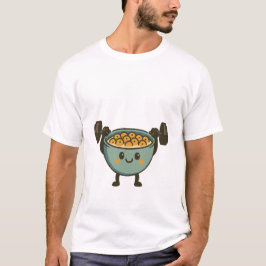 Crunch Time- Rolig Cereal Gym Träning T Shirt