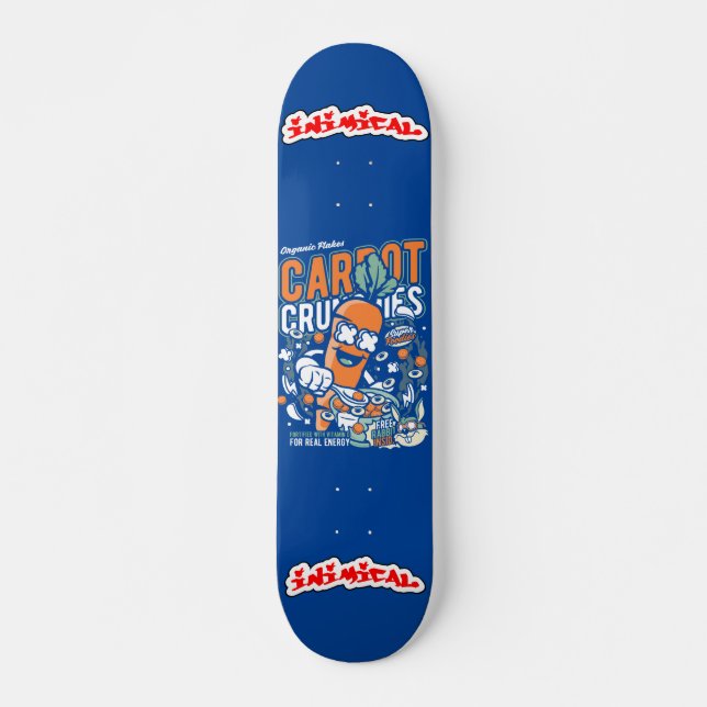 Crunchies Cereal Deck Mini Skateboard Bräda 18,5 Cm (Framsida)