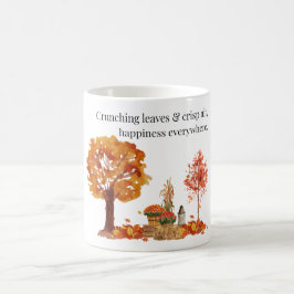Crunching Löv & Crisp Luft Fall Mugg - Hösten Mugg