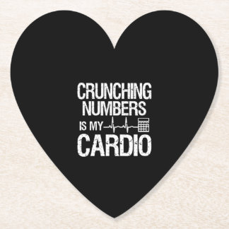 Crunching Numbers är min Cardio Accountant och CPA Underlägg Papper