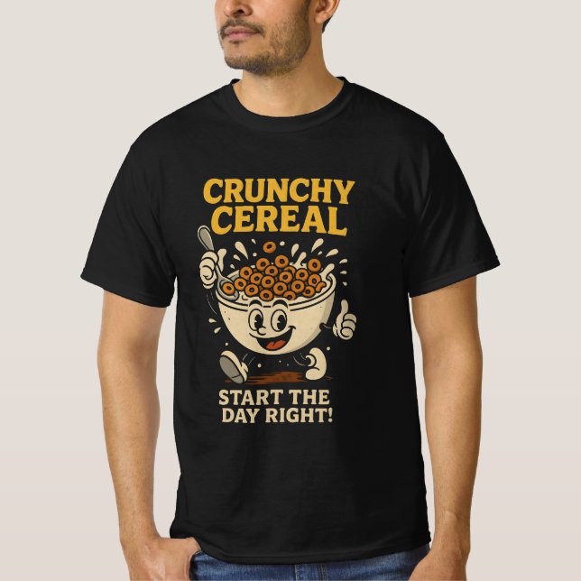 Crunchy Cereal T Shirt (Framsida)