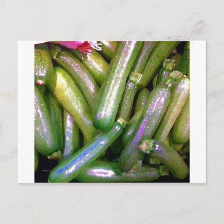 Crunchy Courgettes Vykort