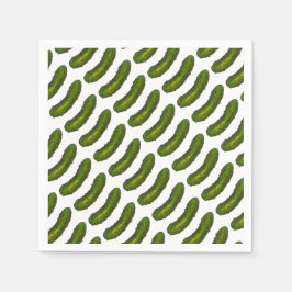 Crunchy Grönt Dill Pickle Sour Pickles Jewish Deli Pappersservett