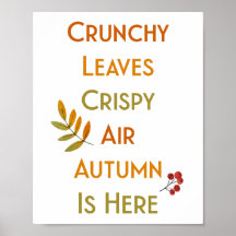 Crunchy Löv Crispy Luft Autumn är här //