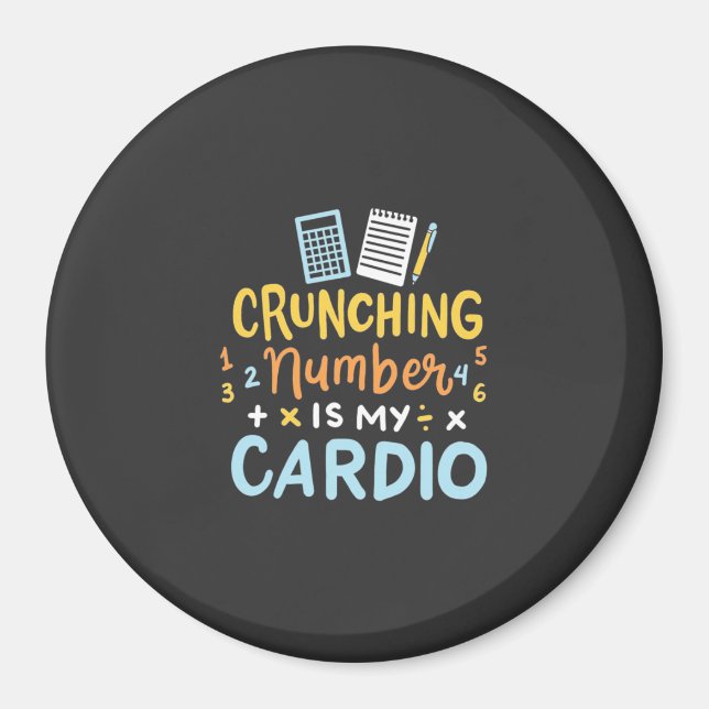 Crunding Number för revisor är mitt ljud Magnet (Framsidan)