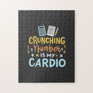 Crunding Number för revisor är mitt ljud Pussel