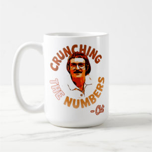 Cruning av siffrorna kaffemugg