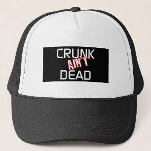 CRUNK är inte den döda LASTBILHATTEN Truckerkeps