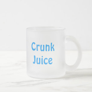 Crunk fruktsaft frostad glasmugg