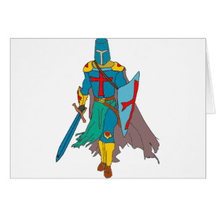Crusader Hälsningskort