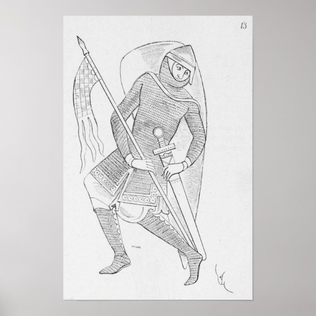 Crusader Knight Poster (Framsidan)