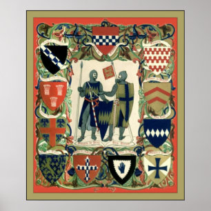 Crusader Knight Poster