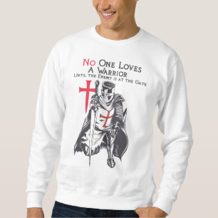 Crusader Kor Knight Templar T Shirt Lång Ärmad Tröja