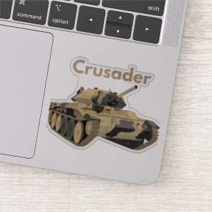 Crusader WW2 British Tank Klistermärken