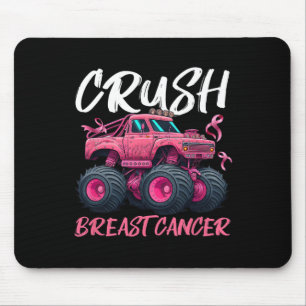 Crush Breast Cancer Awareness Monster Lastbil Todd Musmatta
