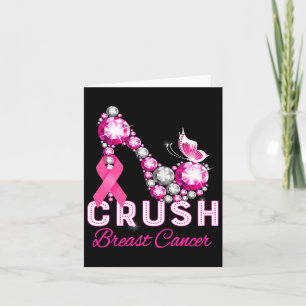 Crush Breast Cancer Warrior Support Breast Cancer Kort