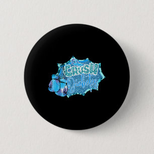 Crush Diabetes Blue Boxing Glove Diabetes Awarene Knapp