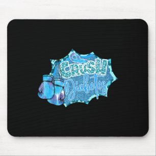 Crush Diabetes Blue Boxing Glove Diabetes Awarene Musmatta
