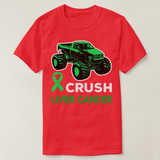 Crush Liver V Liver Awareness T Shirt (Design framsida)