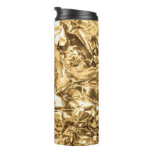 Crushed Golden Folds