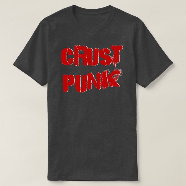 Crust punk t shirt (Design framsida)