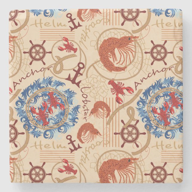 Crustacean Core-design Stenunderlägg (Framsidan)