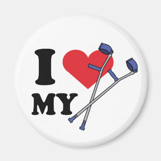 Crutch Kärlek Magnet