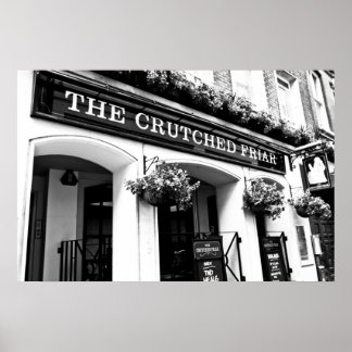 Crutched Friar pub London Poster