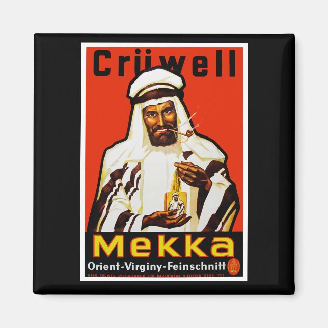 Cruwell Mekka Tobacco Magnet (Framsidan)