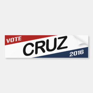 Cruz 2016 diagonal kampanjbildekal - .png bildekal