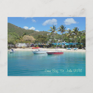 Cruz Bay, St. John USVI Vykort