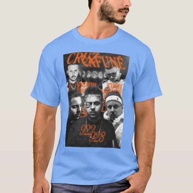 Cruz cafune redigering vintage t shirt (Framsida)