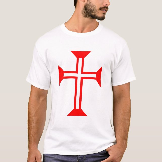 Cruz de Portugal maior T Shirt (Framsida)