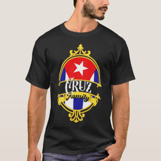 Cruz Family Cuba Flagga T Shirt
