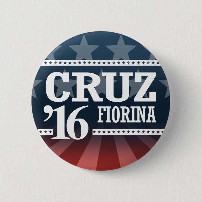 CRUZ FIORINA 2016 KNAPP (Framsida)