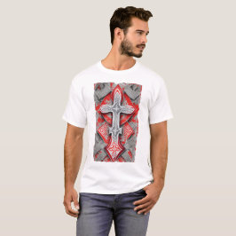 Cruz gótica tatuta 47 t shirt